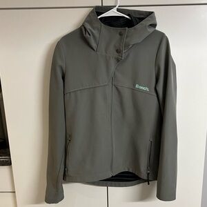 Bench Sage Green Hooded Light  Utility Jacket.  Size M